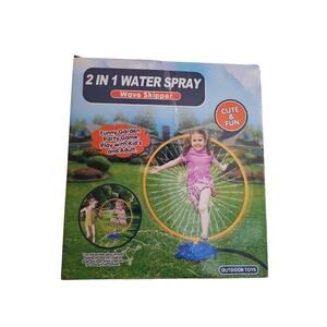 NEW Vieta Yellow 2 In 1 Wave Skipper Garden Party Water Spray